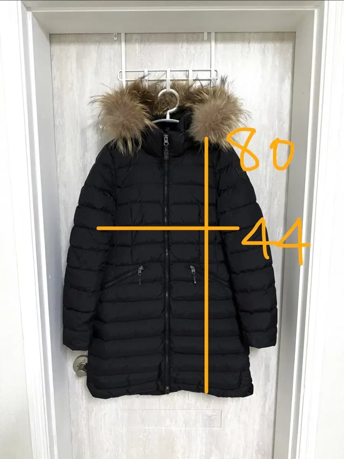 여성 XS / 아이더 구스다운 롱패딩 다운 자켓 상품이미지2