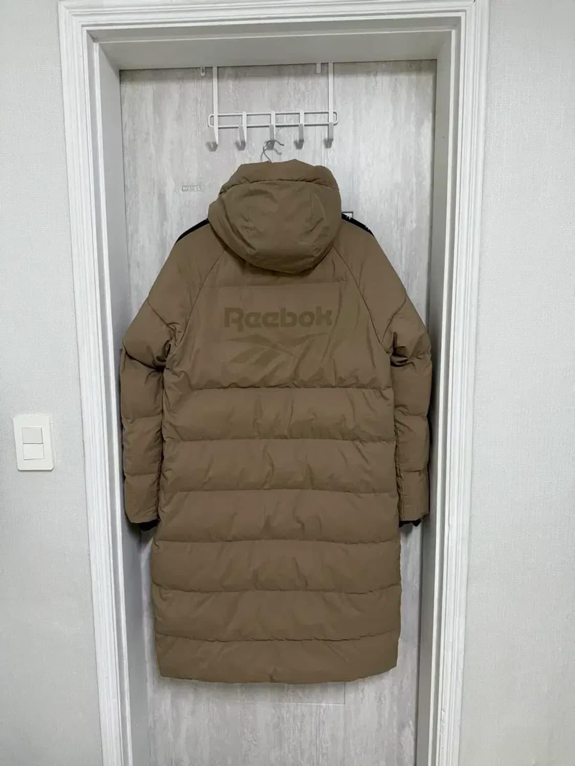 95 M / 리복 베이지 롱패딩 점퍼 상품이미지6