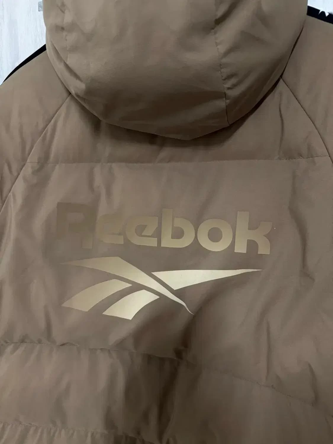 95 M / 리복 베이지 롱패딩 점퍼 상품이미지7