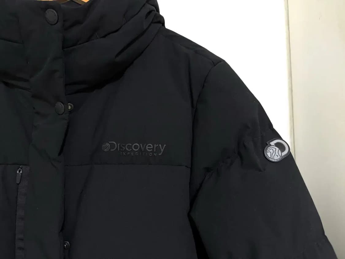 여성 100 / 디스커버리 레스터G 구스다운 롱패딩  블랙 상품이미지5