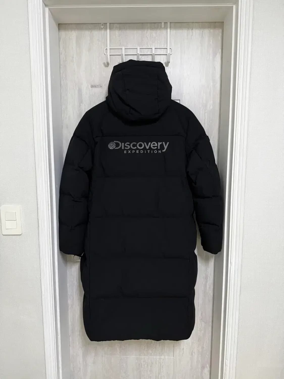 여성 100 / 디스커버리 레스터G 구스다운 롱패딩  블랙 상품이미지9