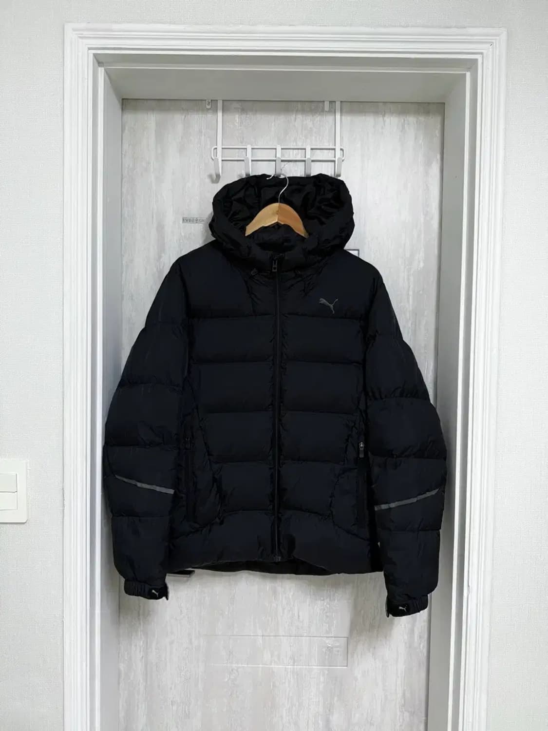 남성 95 M / 푸마 덕다운 블랙 패딩 상품이미지1