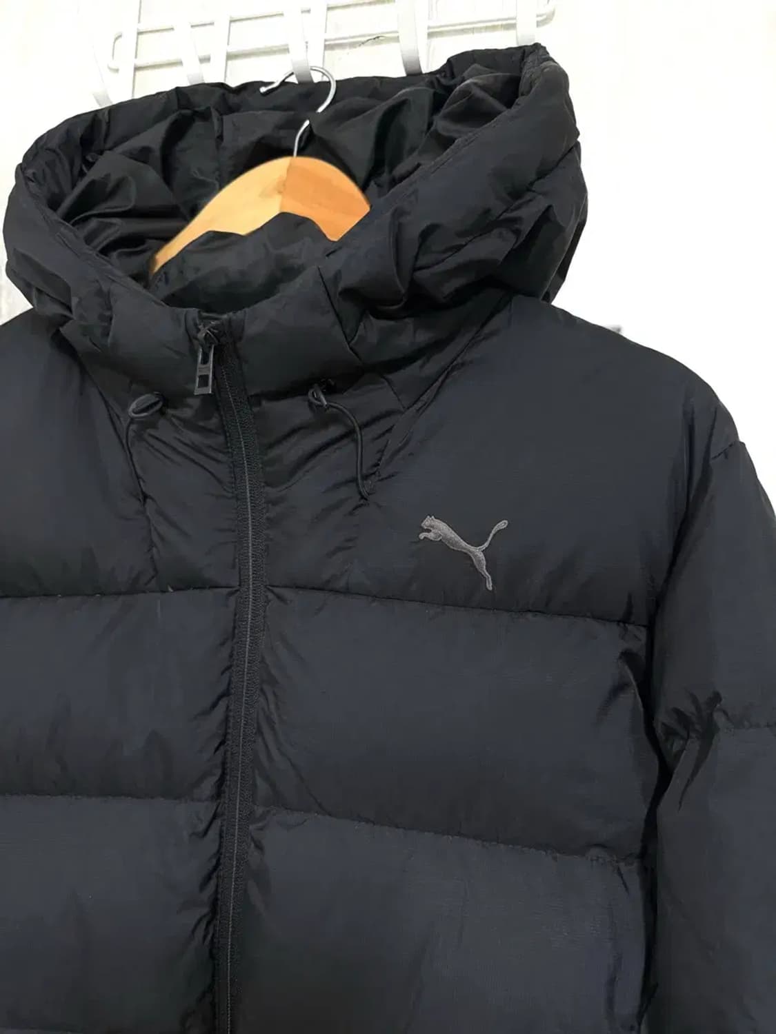 남성 95 M / 푸마 덕다운 블랙 패딩 상품이미지4