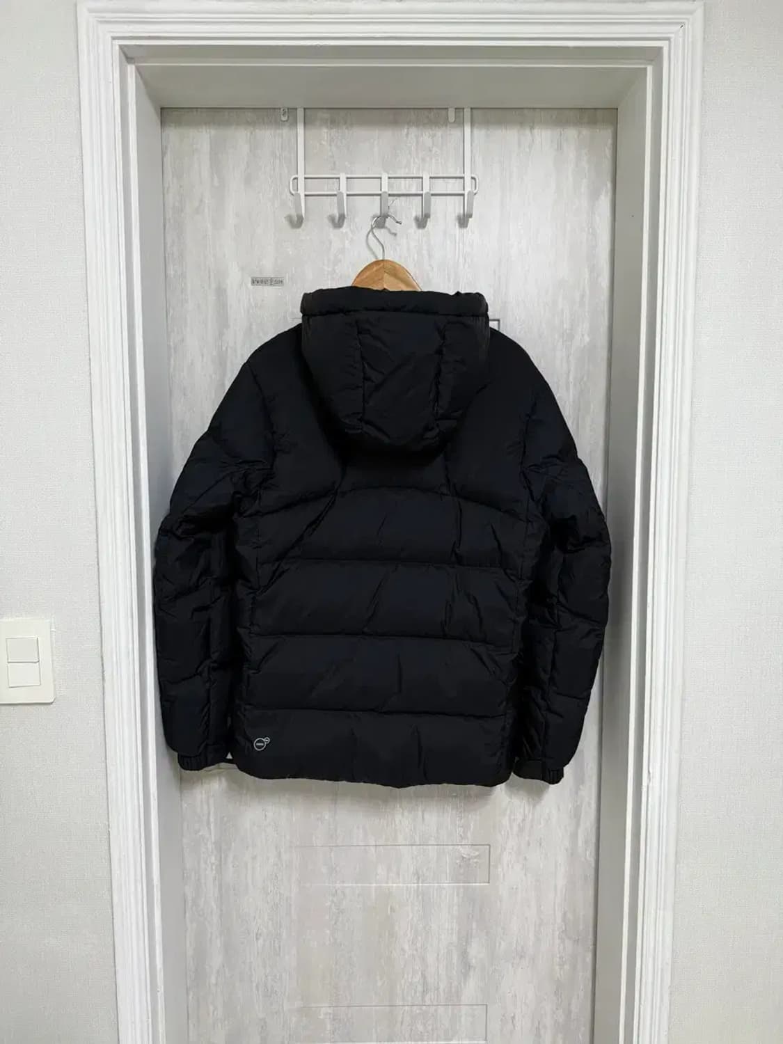 남성 95 M / 푸마 덕다운 블랙 패딩 상품이미지7