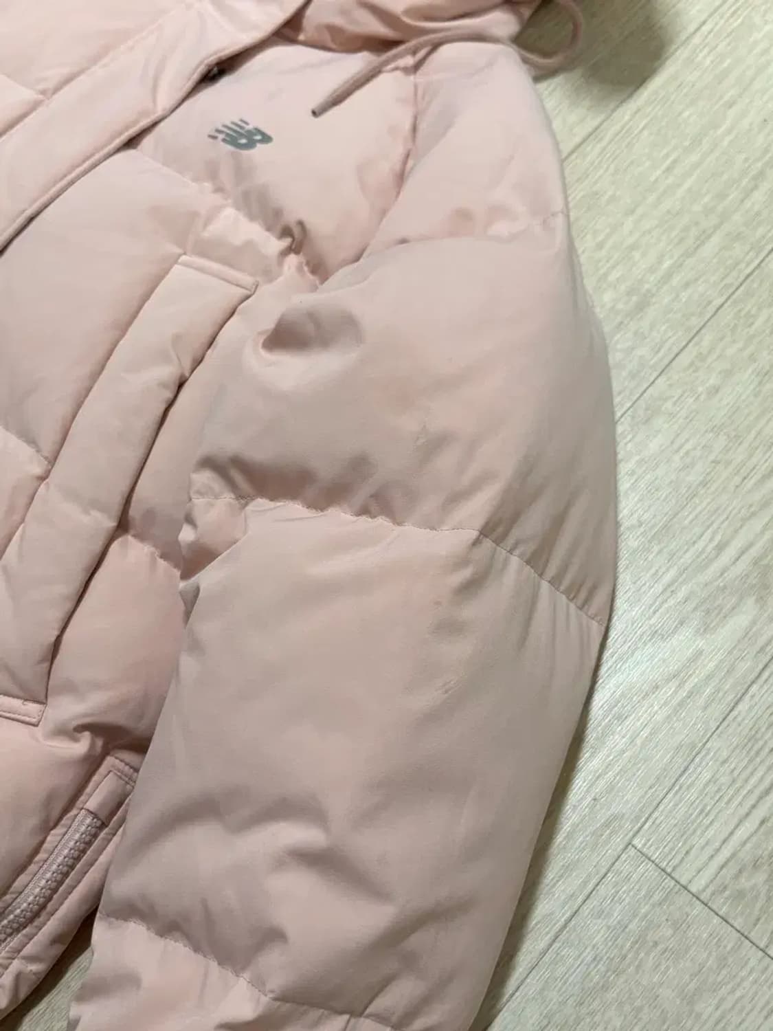 여성 S / 뉴발란스 연아 패딩 딸기우유 상품이미지5