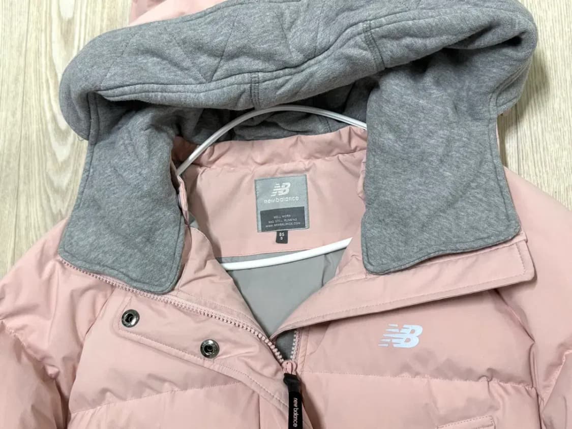 여성 S / 뉴발란스 연아 패딩 딸기우유 상품이미지8