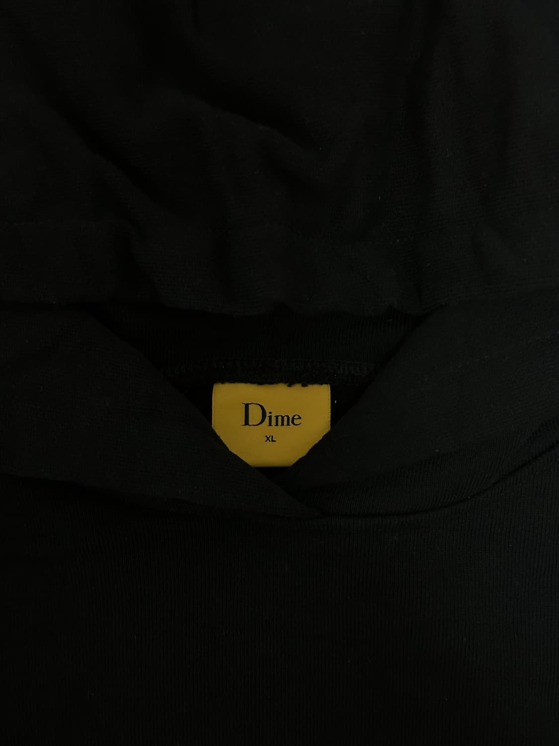 dime 다임 후드티 블랙 XL  상품이미지2