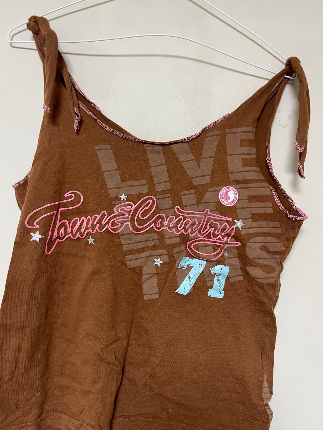 y2k 오리엔탈 나시티 상품이미지2