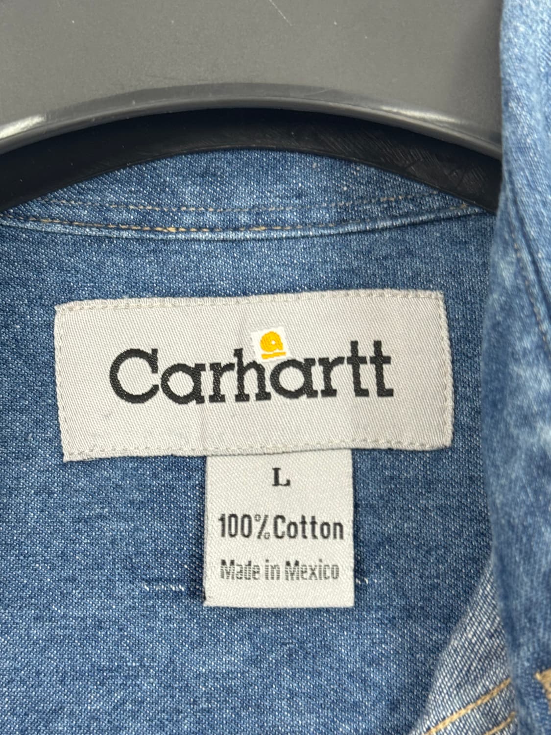 b323) 칼하트 워크 청셔츠 상품이미지3