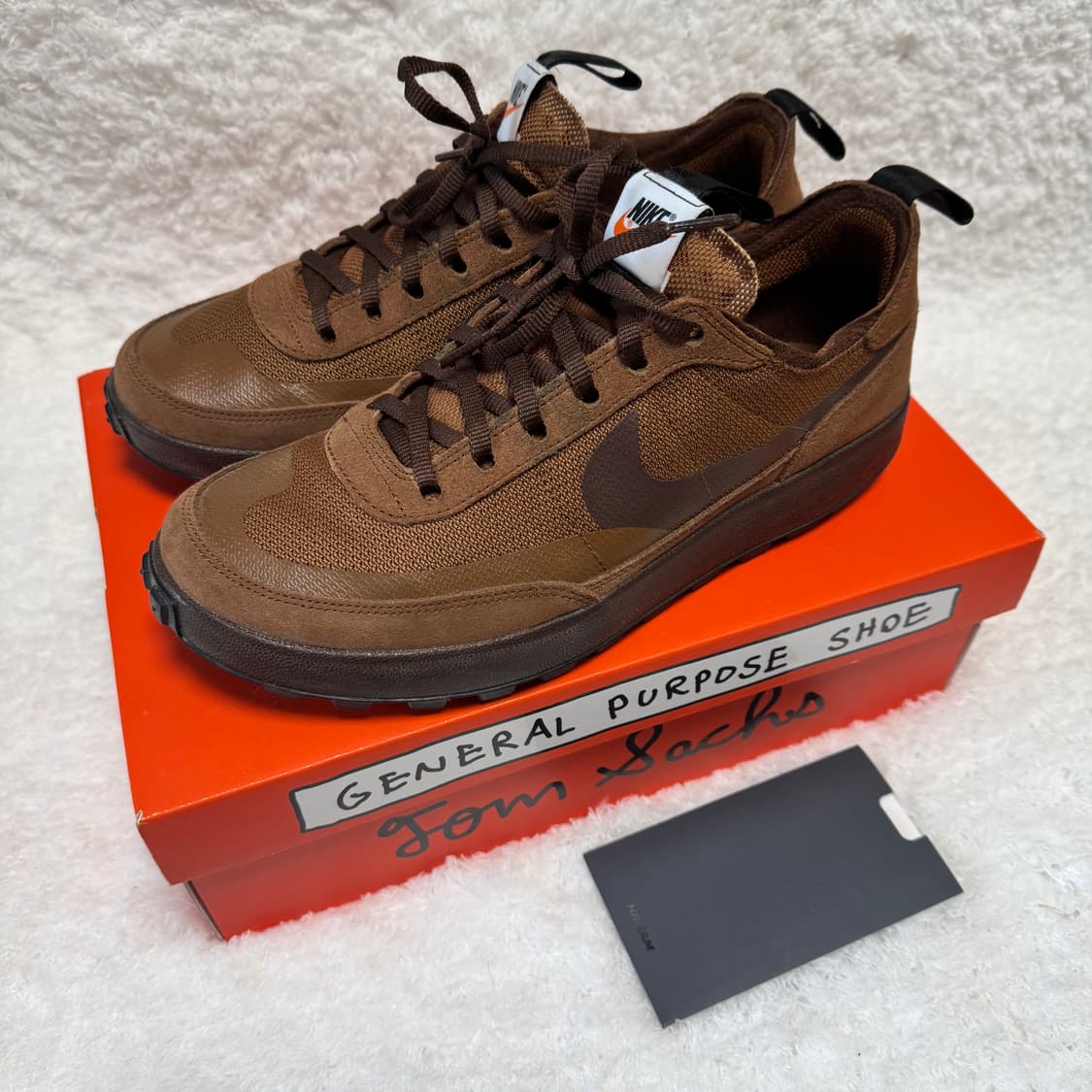 나이키 X 톰 삭스 제너럴 퍼포즈 슈 브라운 275 상품이미지3