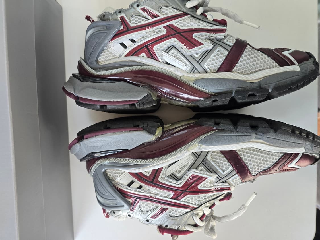 발렌시아가 러너스니커즈 버건디(42) 상품이미지7