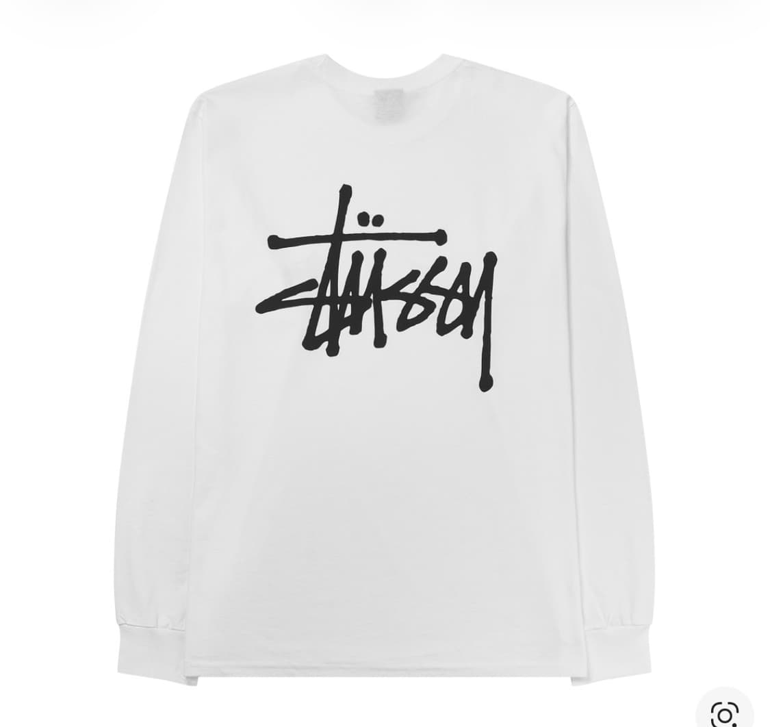 스투시 베이직 스투시 롱슬리브 티셔츠 M 상품이미지1