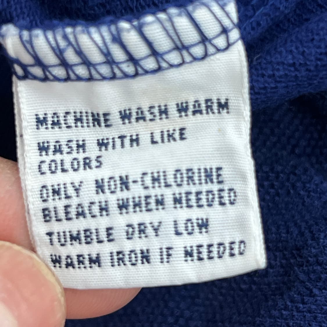 폴로 랄프로렌 네이비 반팔 폴로 셔츠 XL 상품이미지6