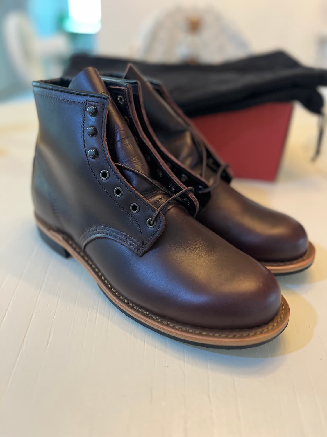 레드윙 벡맨 9419 블랙체리 8D(260mm) 상품이미지1