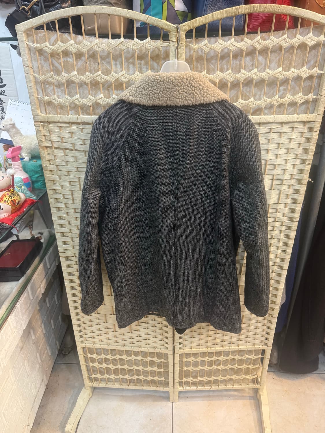 100 정품 아스페시 빈티지 해링본자켓 팝니다 상품이미지7