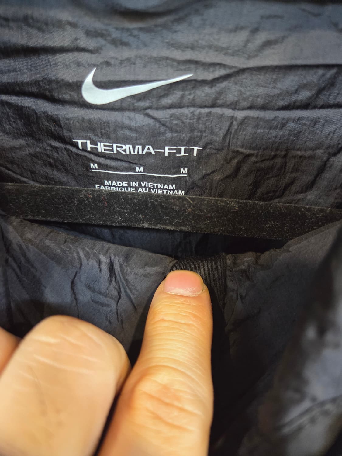 나이키 써마핏 언리미티드 다용도 경량패딩 후드자켓 m 상품이미지3