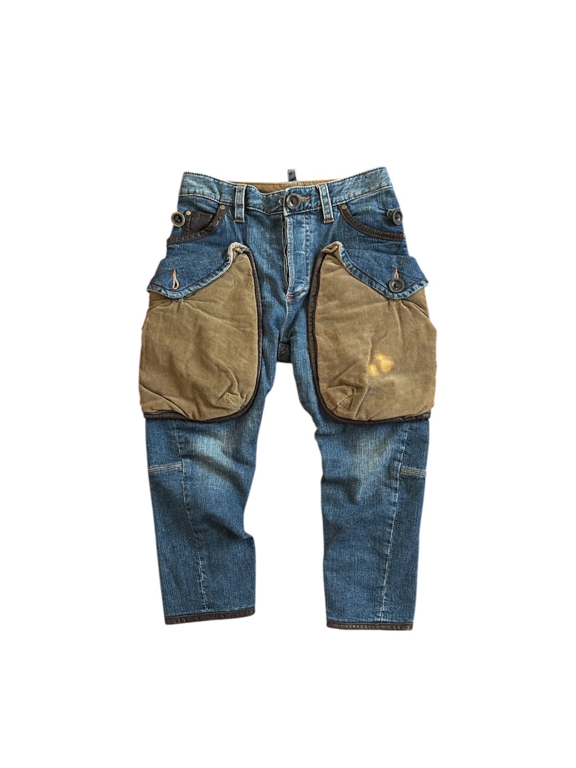 Safari Big Pocket Denim Pants 상품이미지1