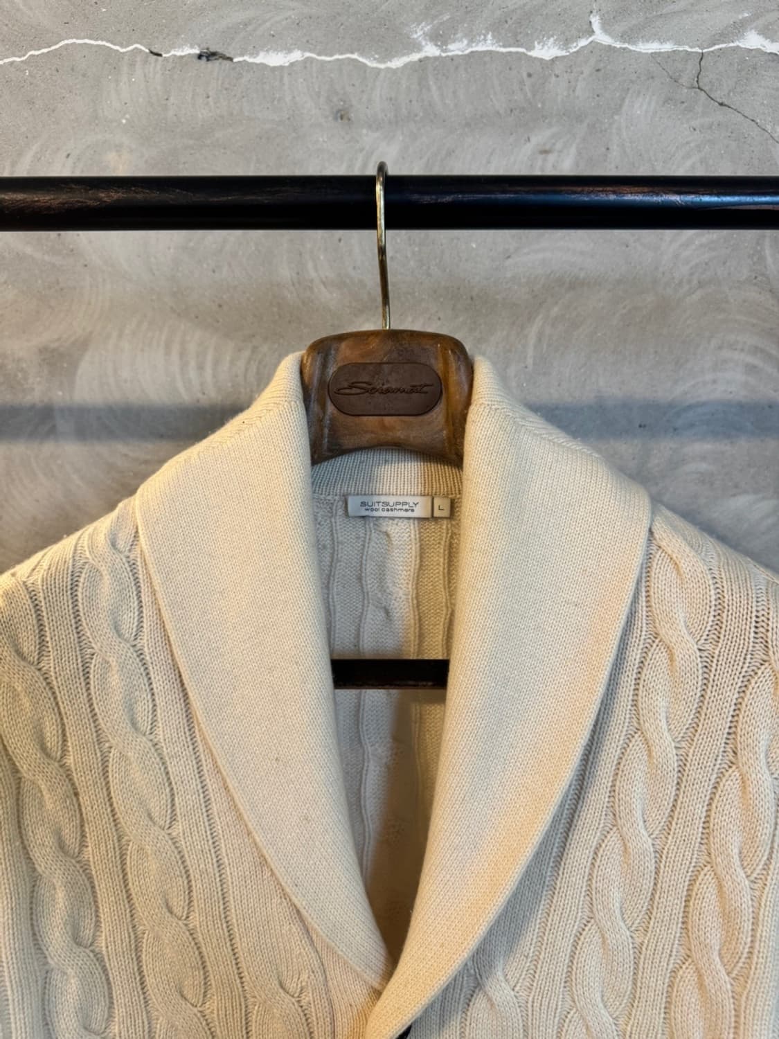 수트서플라이 숄칼라 가디건 100 상품이미지3