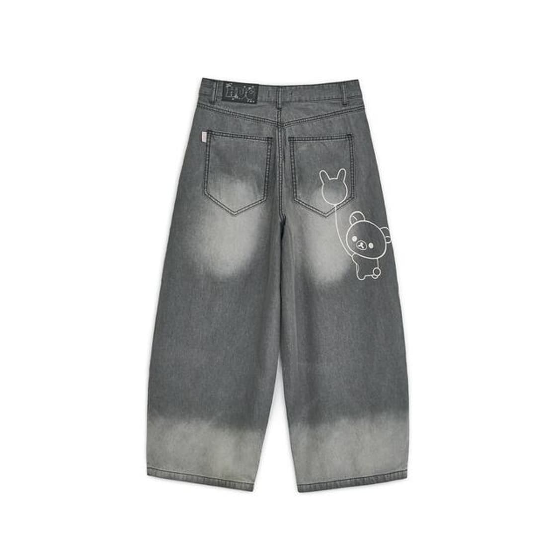 허그유어스킨 리락쿠마 데님 팬츠 그레이 S 코이세이오 미세키서울 지초이 상품이미지3
