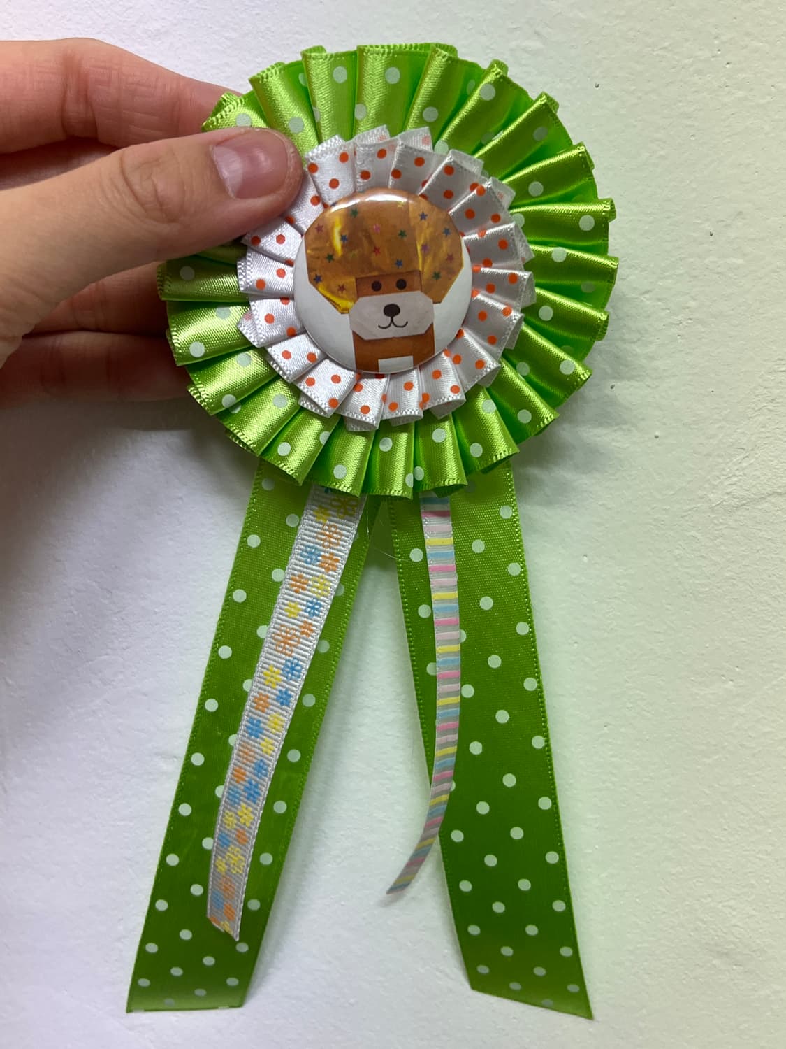 아프로켄 노란 뽀글머리 로제트 🧑‍🎤 상품이미지2