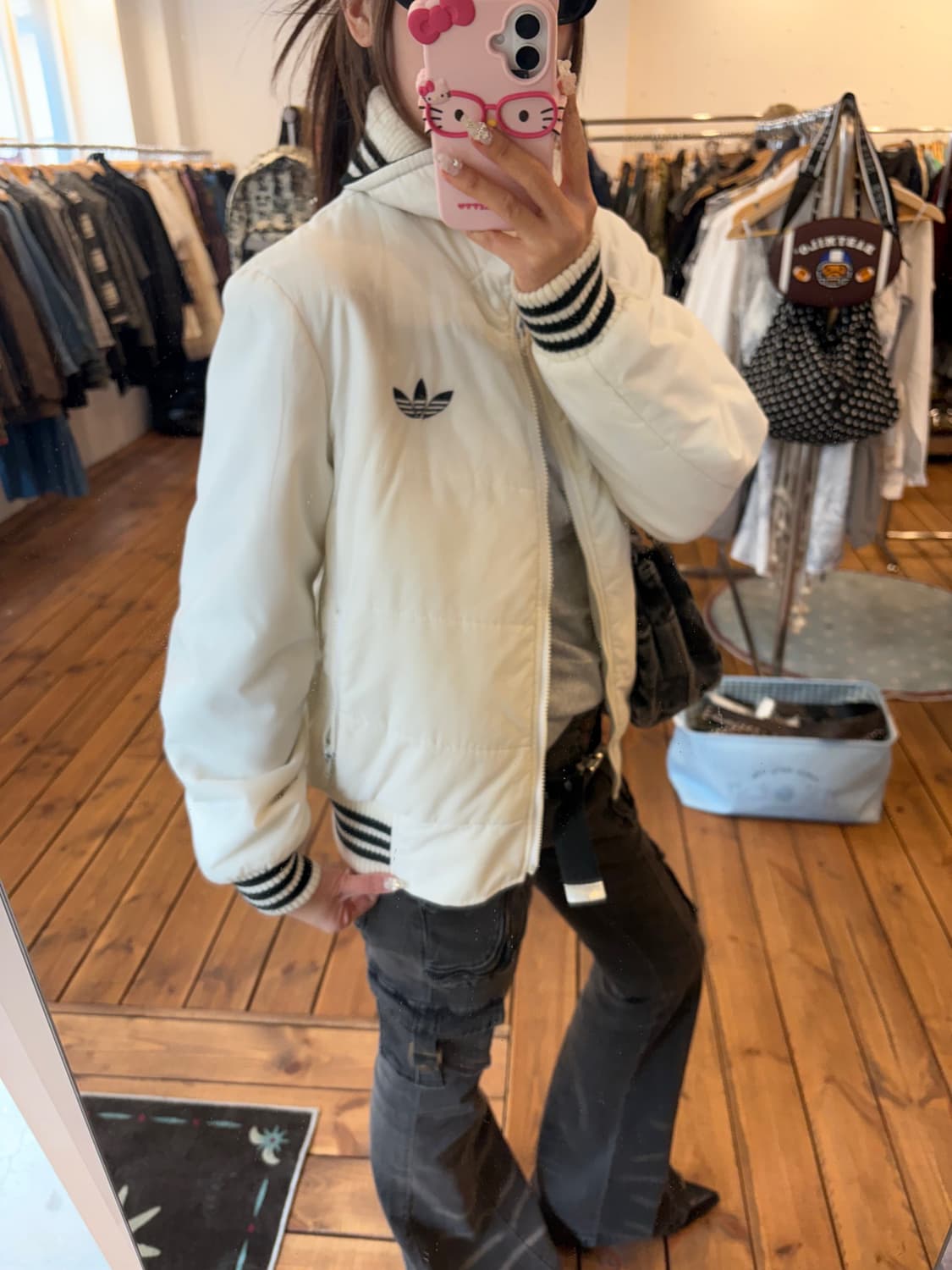 아디다스 데상트 퀄팅자켓 상품이미지4