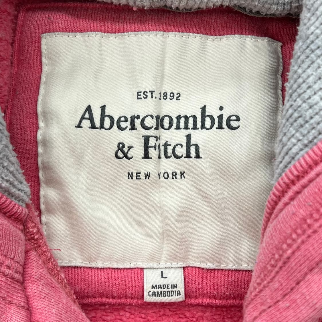 아베크롬비 로고 후드티 r3271 상품이미지7
