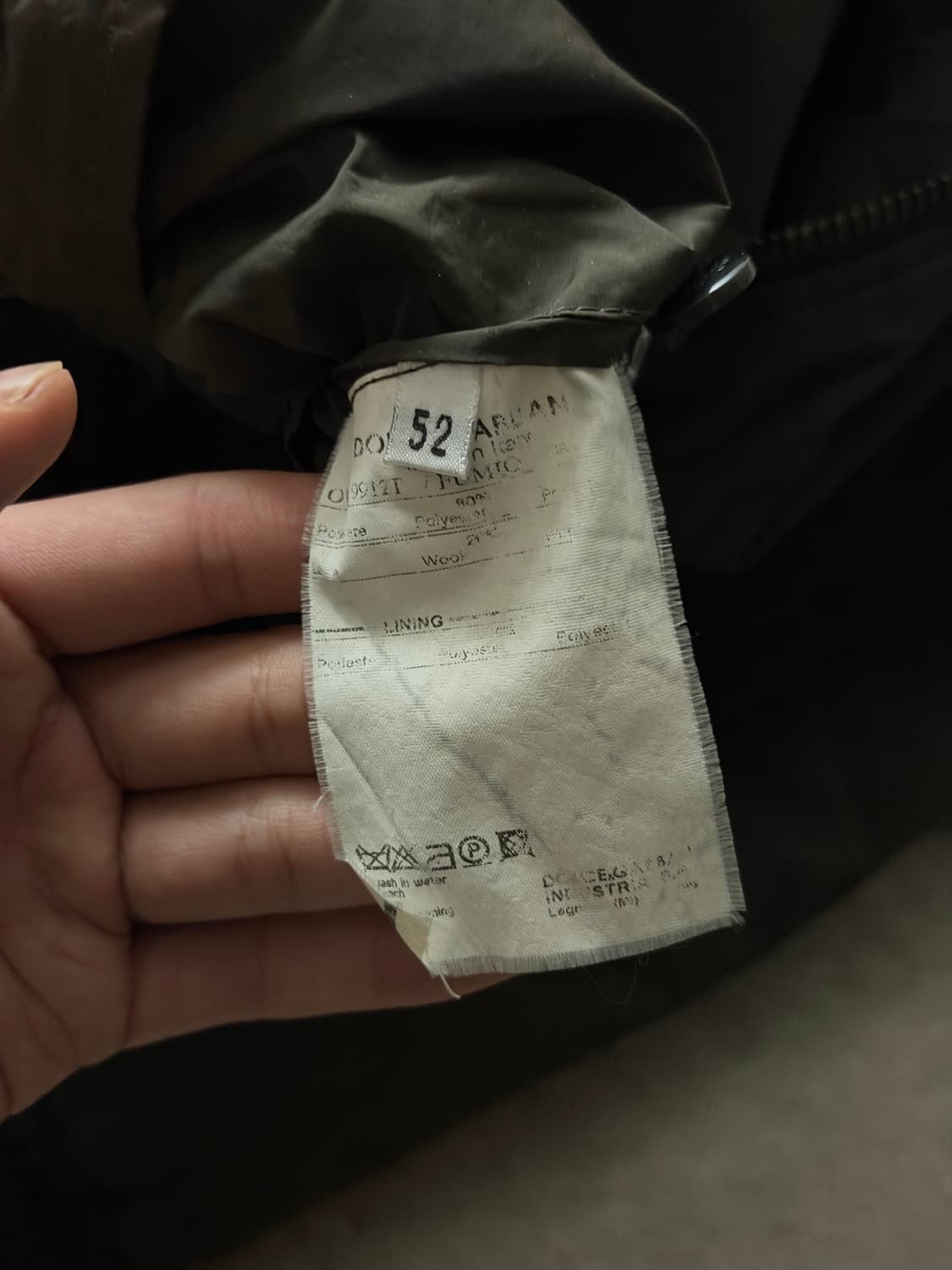 돌체앤가바나 퀄팅 블루종자켓 상품이미지8