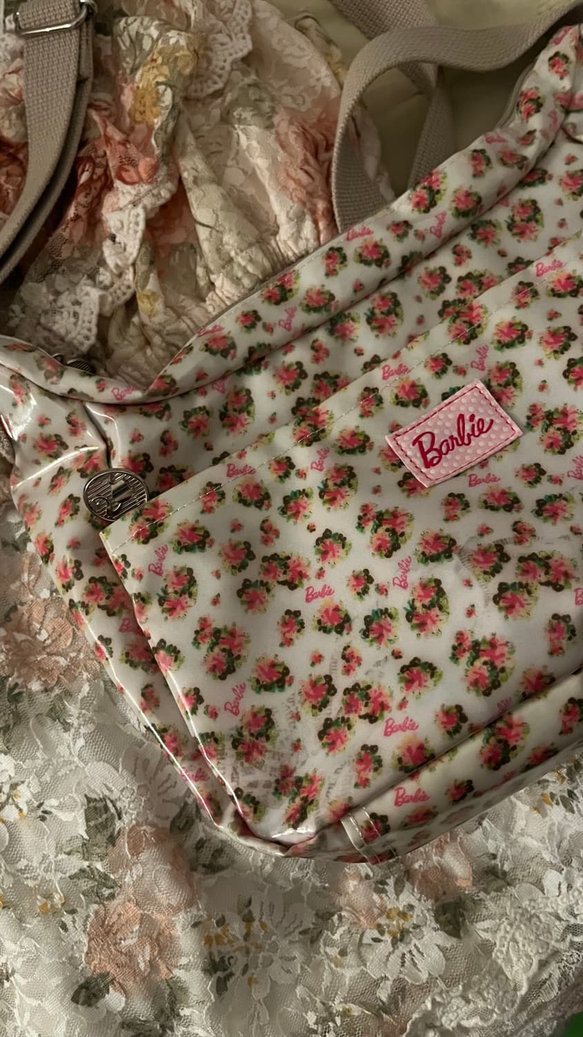 바비 barbie 플라워 숄더백 리즈리사 짜잔씨 히메갸루 헤이세이 상품이미지2