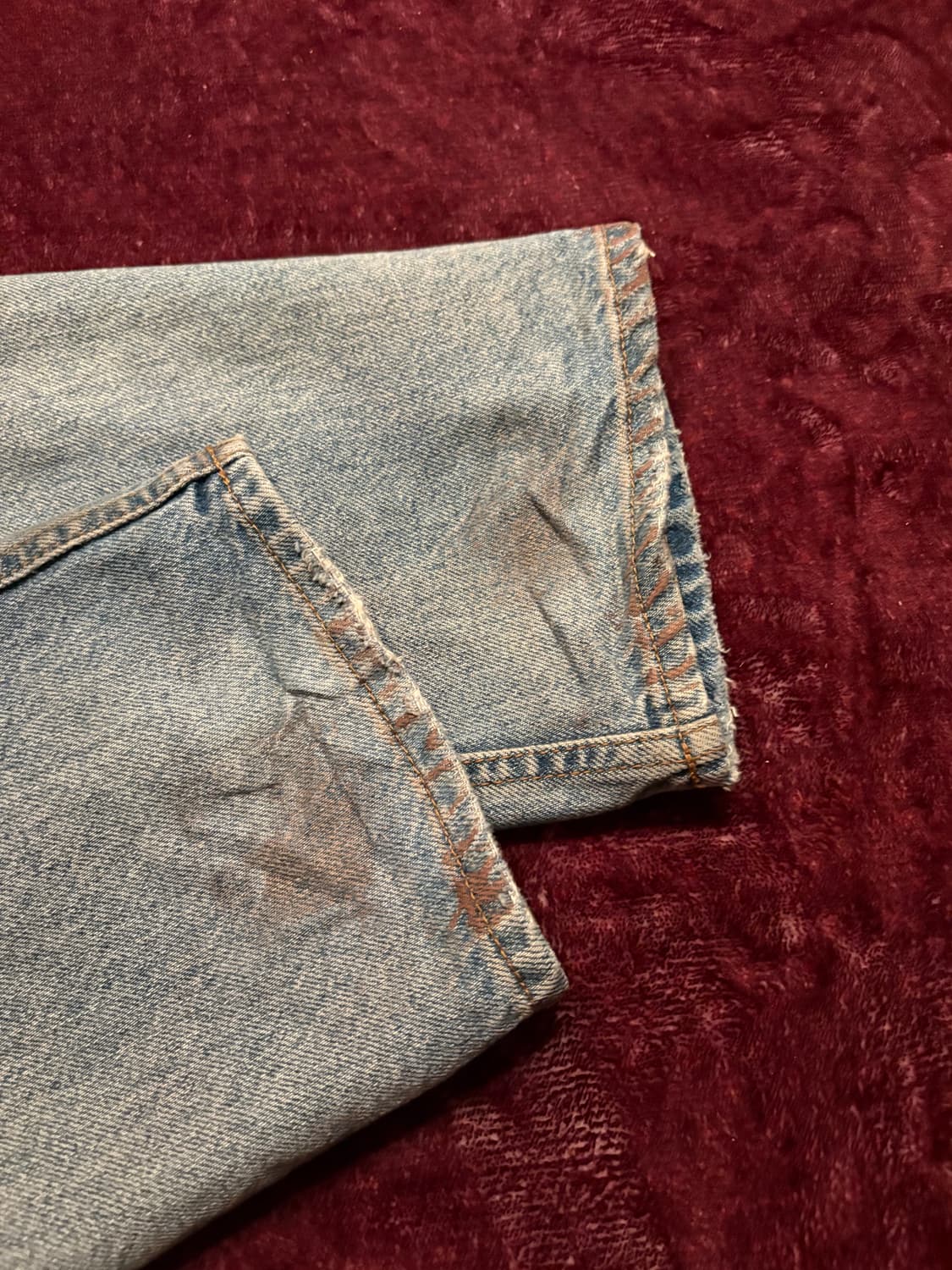 Magliano unregular denim 상품이미지3