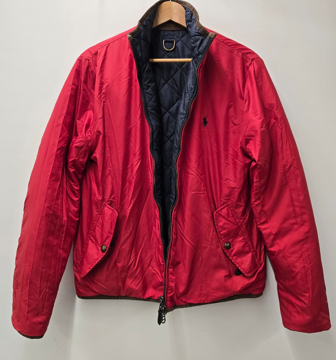 폴로 랄프로렌 리버시블 투웨이 퀼팅점퍼.
싸이즈 95   택포 상품이미지6