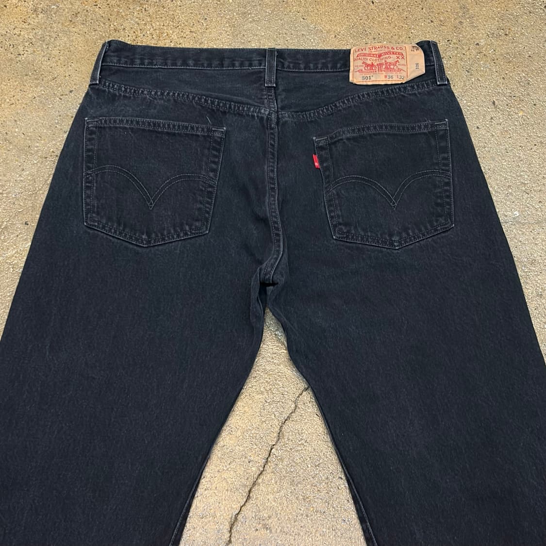 00s 미국 빈티지 리바이스 501 블랙진 청바지 상품이미지6