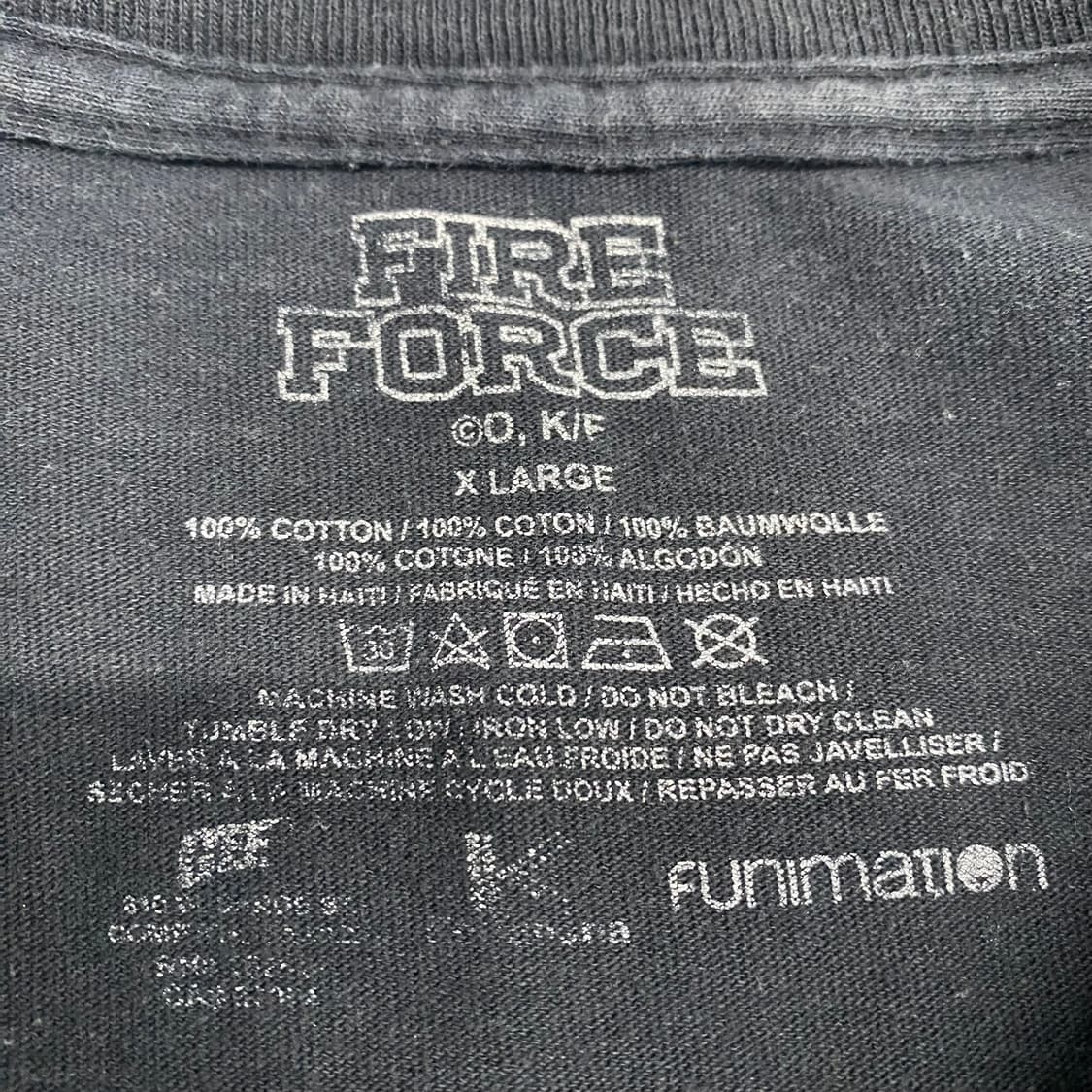 불꽃소방대 오피셜 애니메이션 티셔츠 상품이미지3