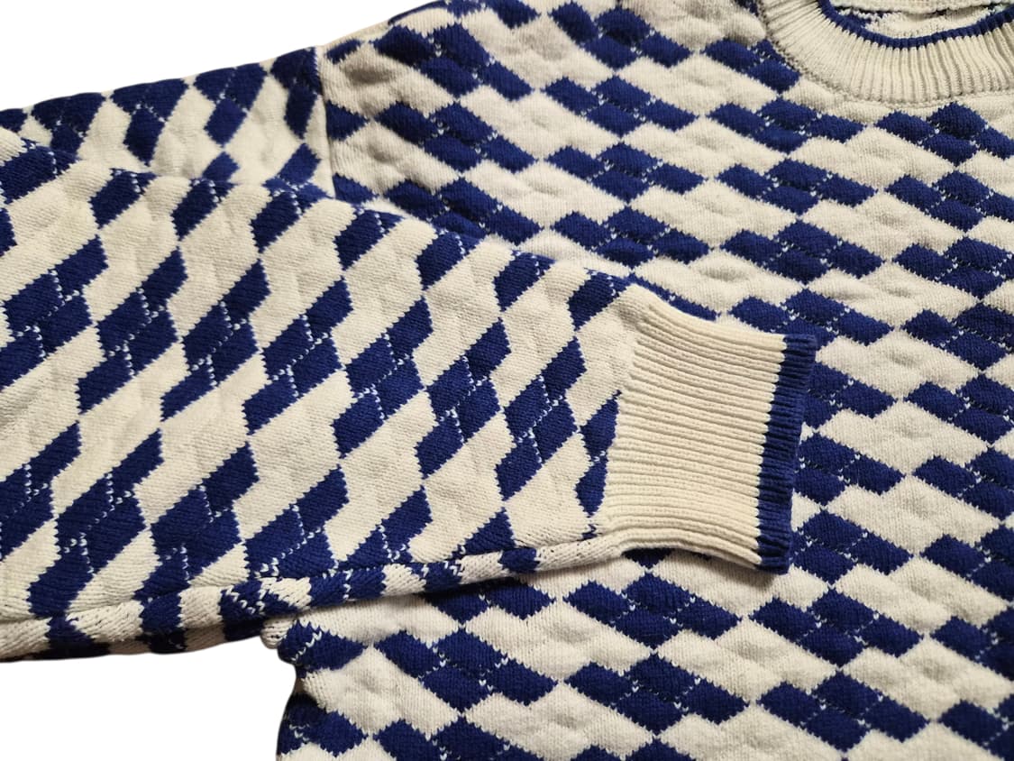 아더에러 테닛 니트 체크 (A3 사이즈) 상품이미지5