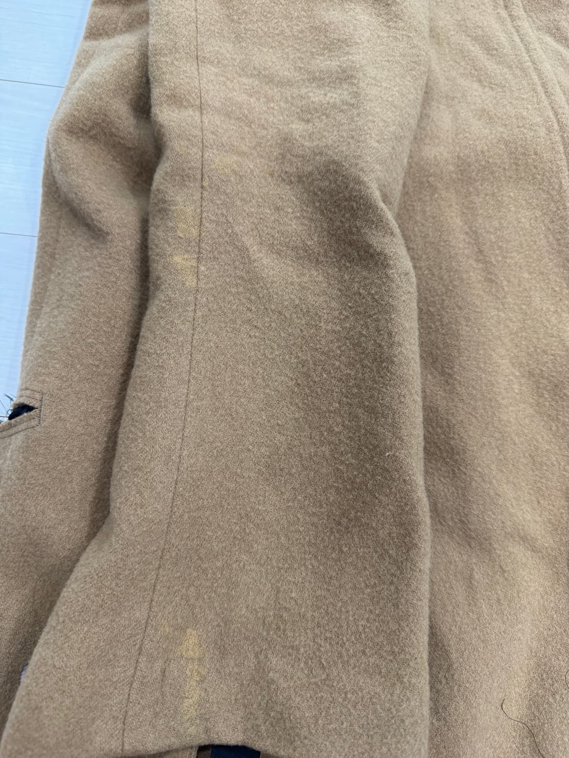 bed j.w. ford 울 카멜 코트 상품이미지4