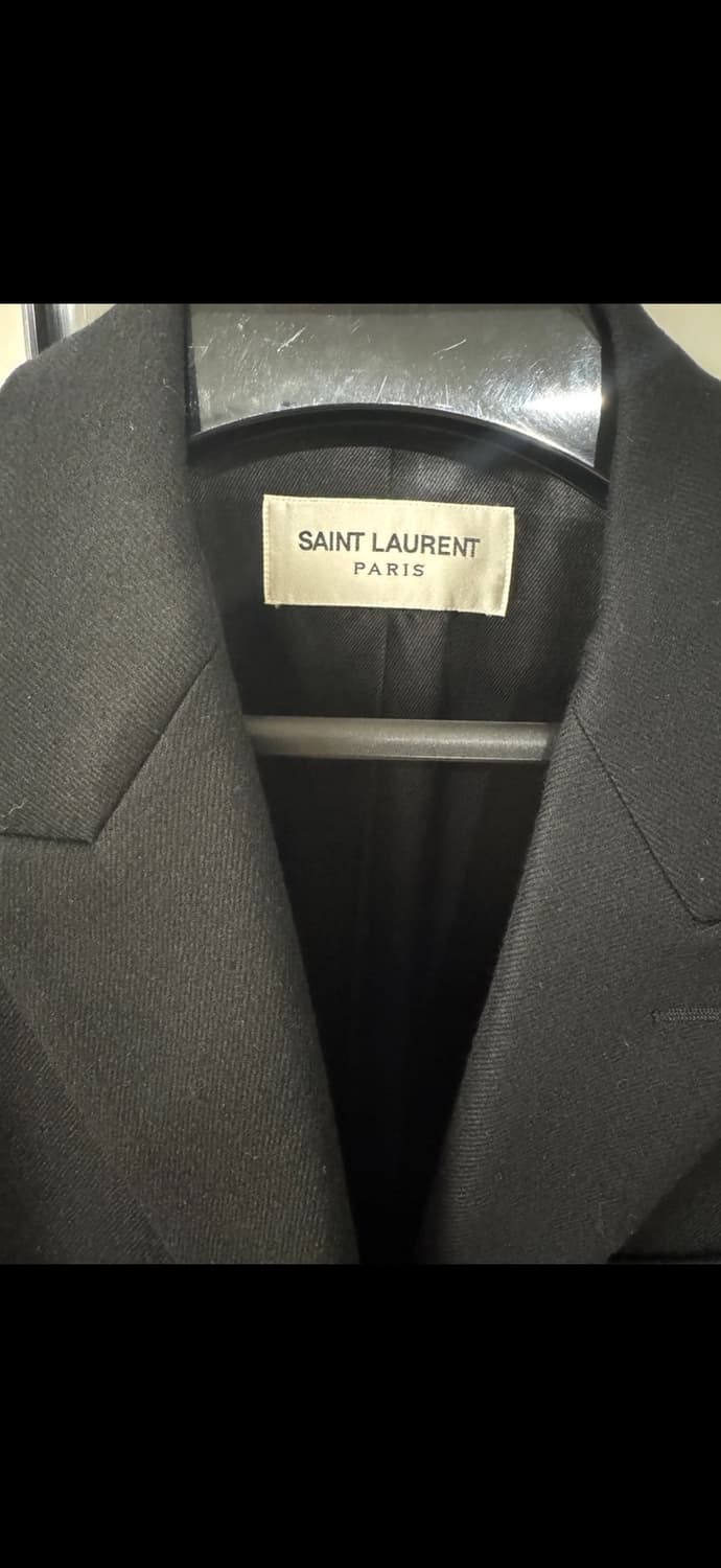 생로랑 19fw 싱글코트 46사이즈 상품이미지3