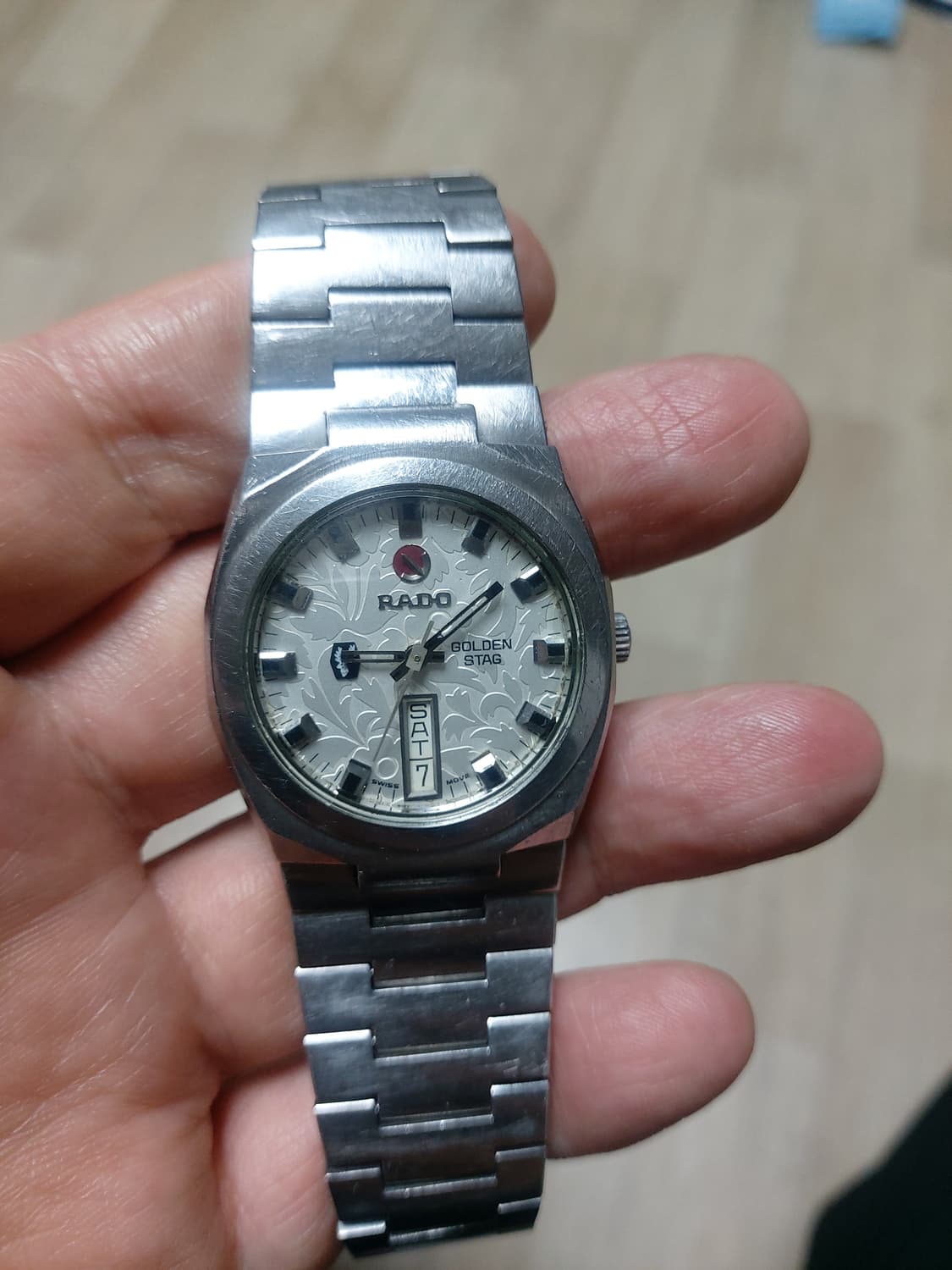 라도 골든스테그 빈티지 은장 시계 상품이미지1