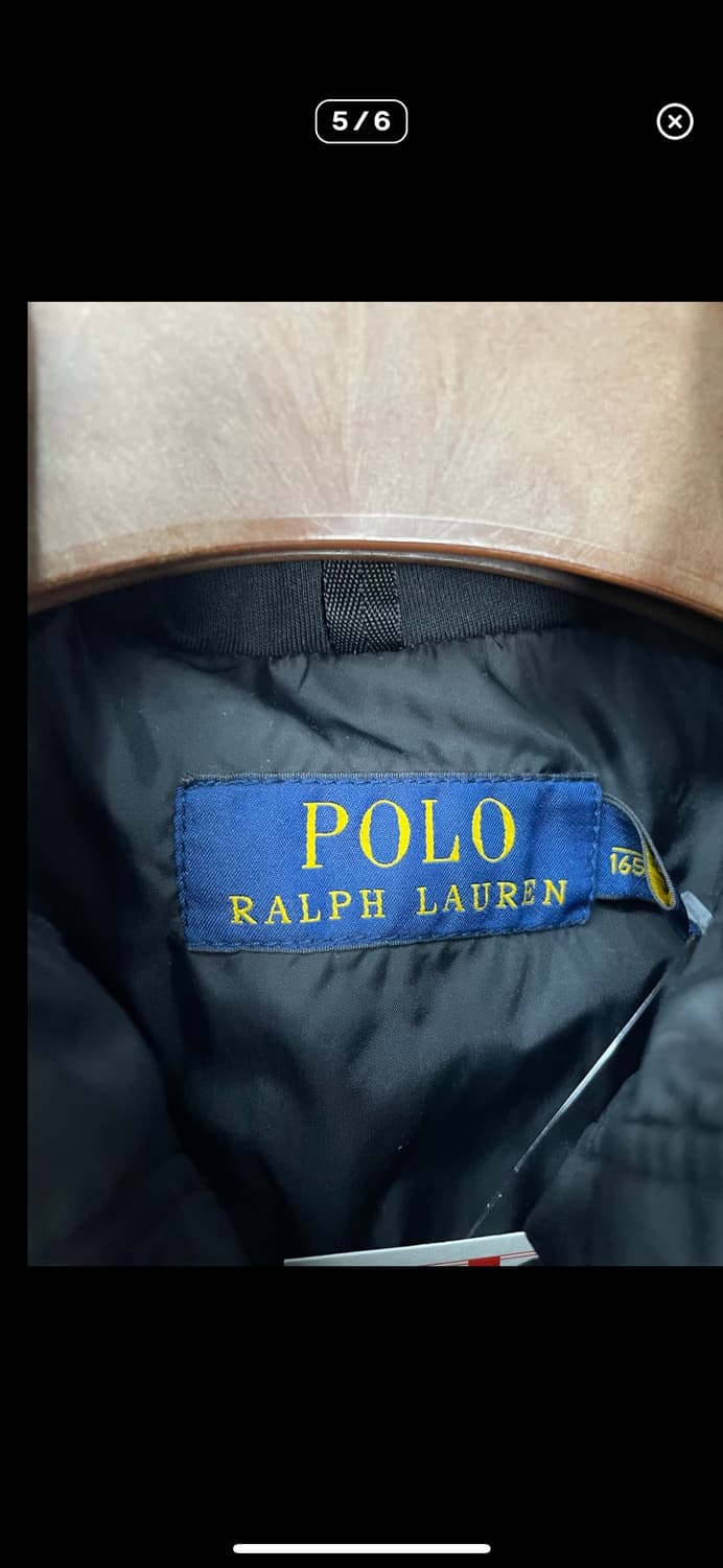 폴로랄프로렌 블랙 나일론 바람막이자켓 A2849 상품이미지5