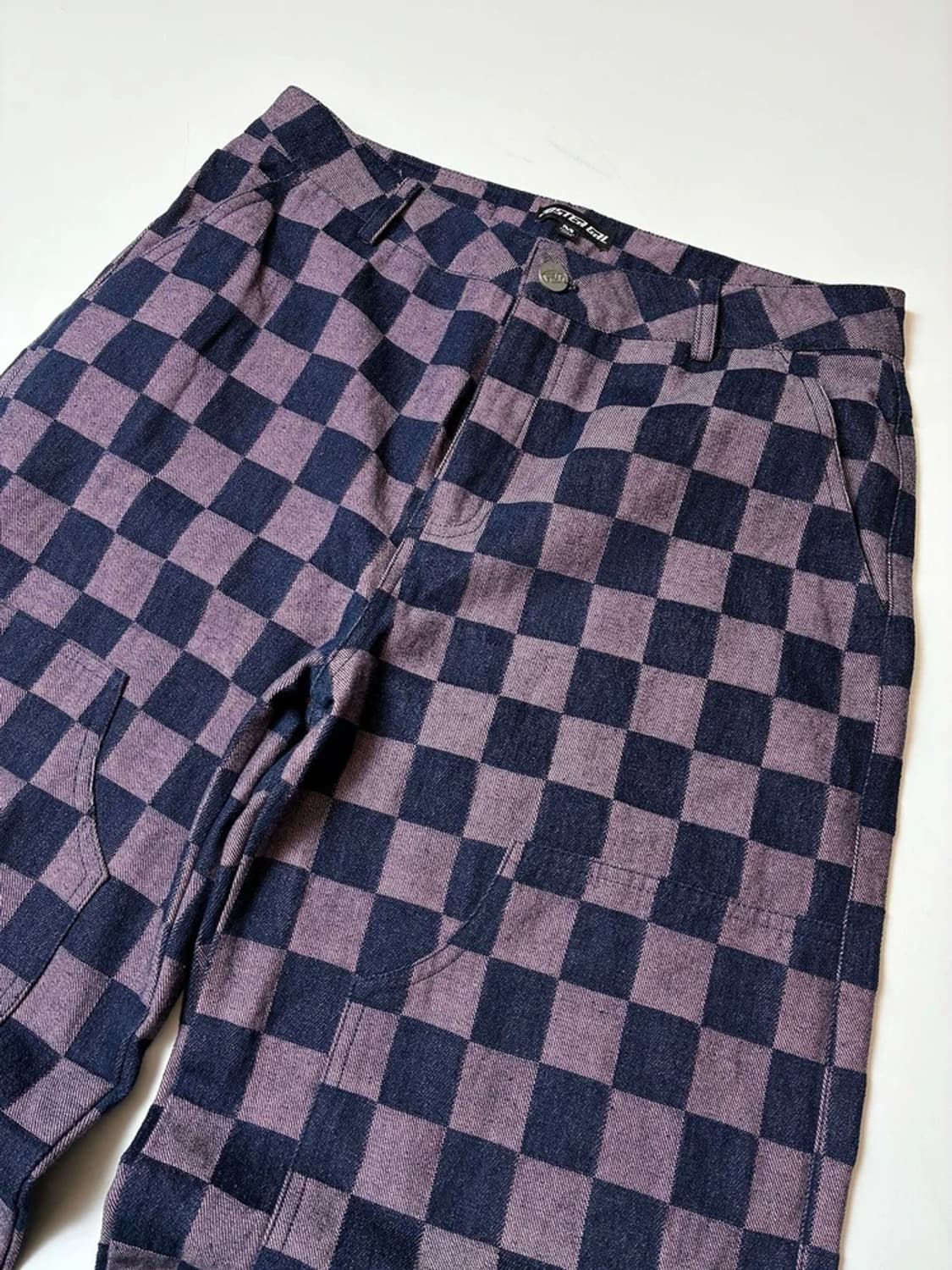 포스터걸 Poster Girl 체커보드 와이드 팬츠 PN8300 상품이미지2