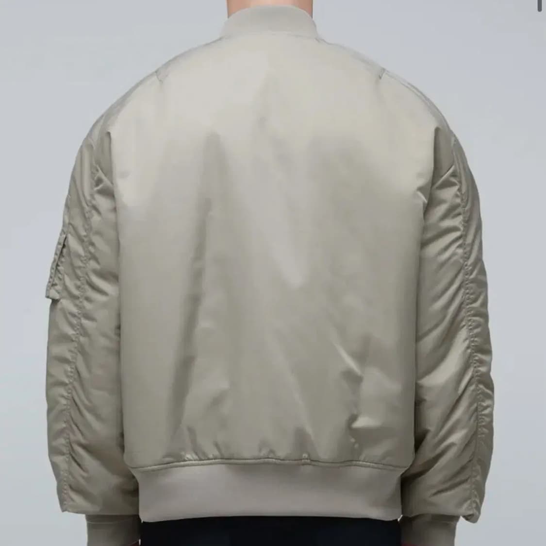 무신사 스탠다드 ma-1 더스티베이지 L사이즈 상품이미지2