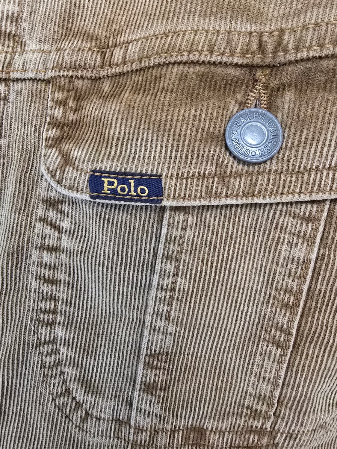 폴로 코듀로이 트러커 상품이미지3