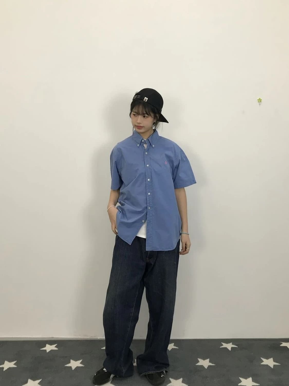 Polo Ralph Lauren Blue Oxford Shirt 상품이미지1