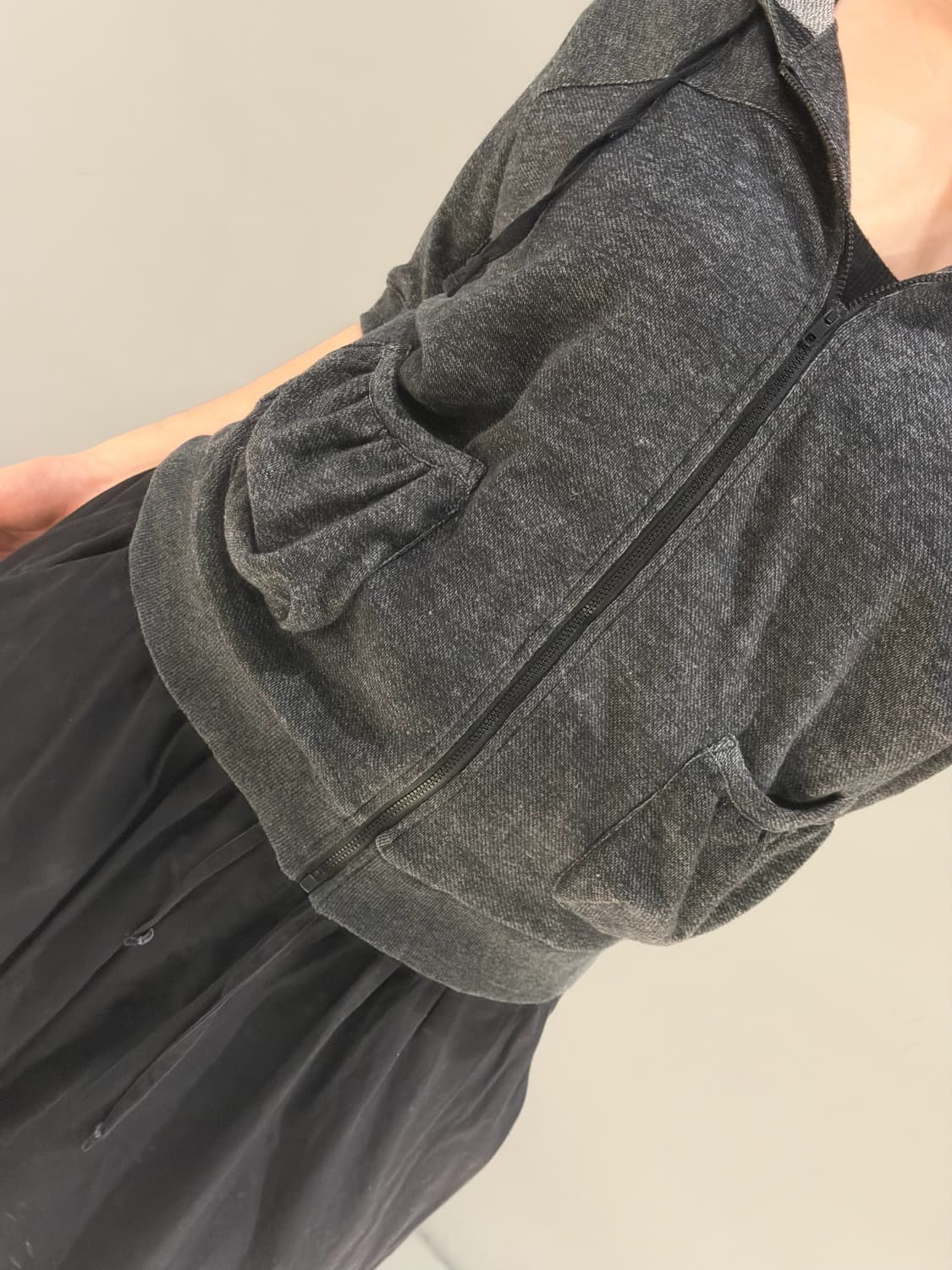 kawaii pocket point hood zip-up 상품이미지4