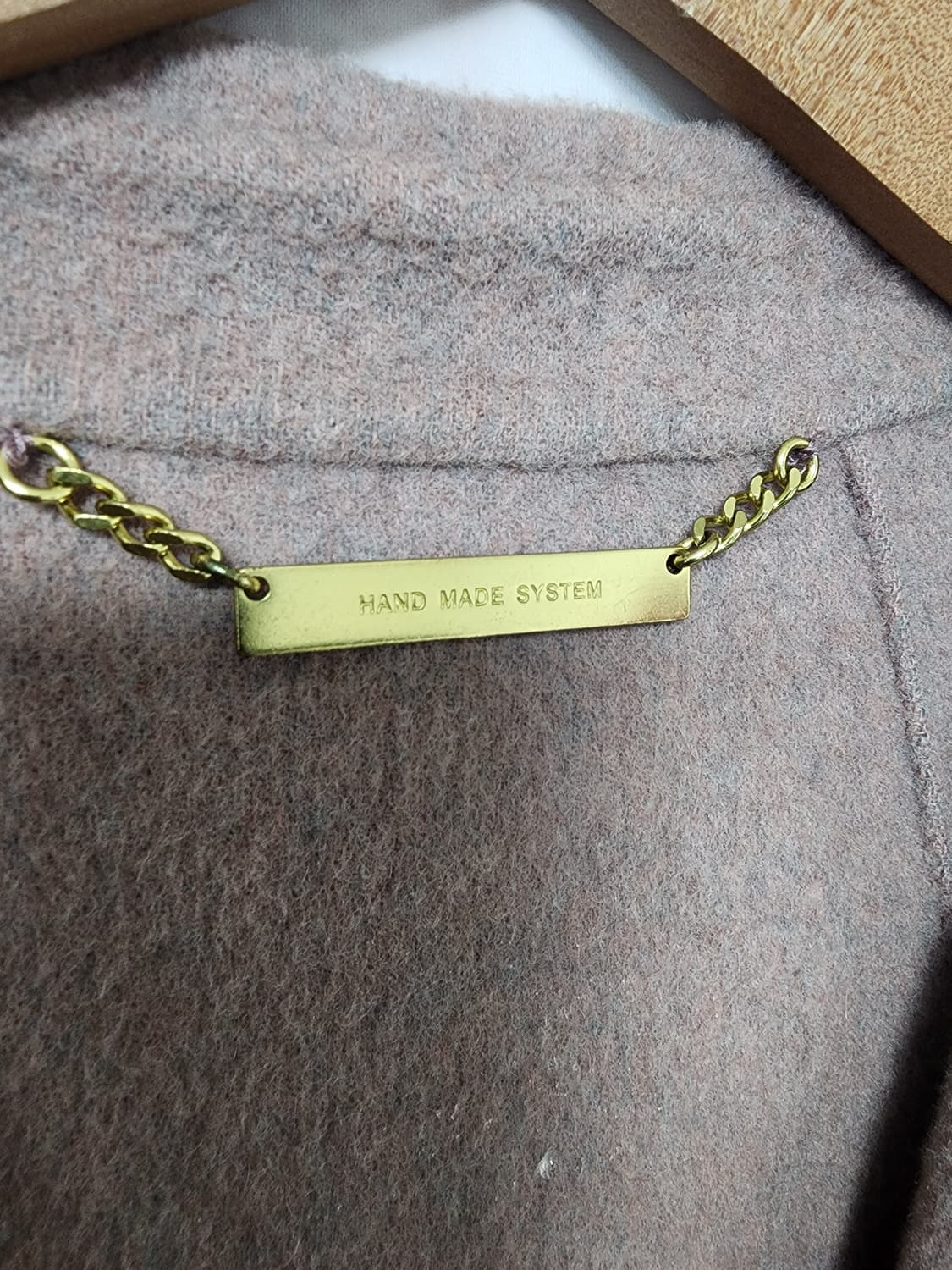 시스템 핸드메이드 울코트 배두나 상품이미지9