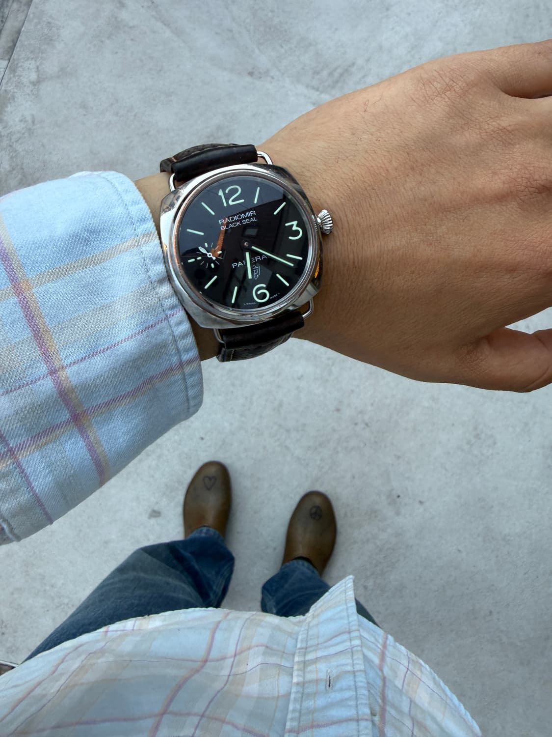 구형 파네라이 Panerai Radiomir Black Seal PAM0 상품이미지3