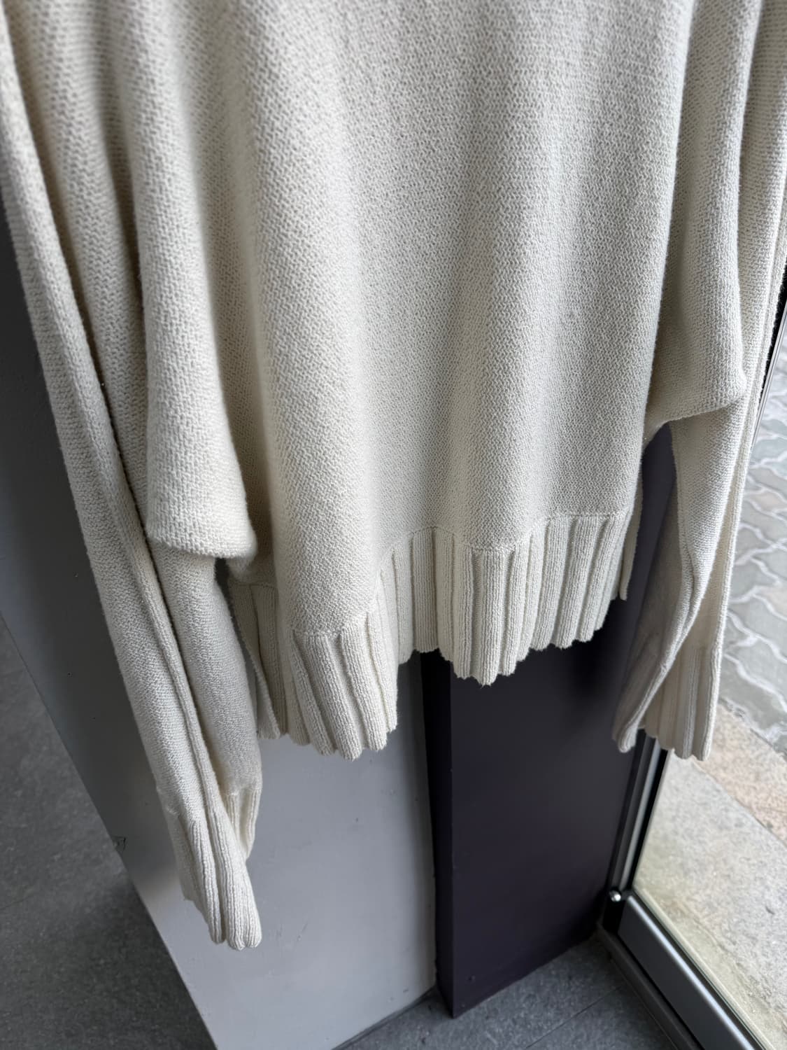 M/ 알렉산더왕 와플직조 가오리 니트 상품이미지7