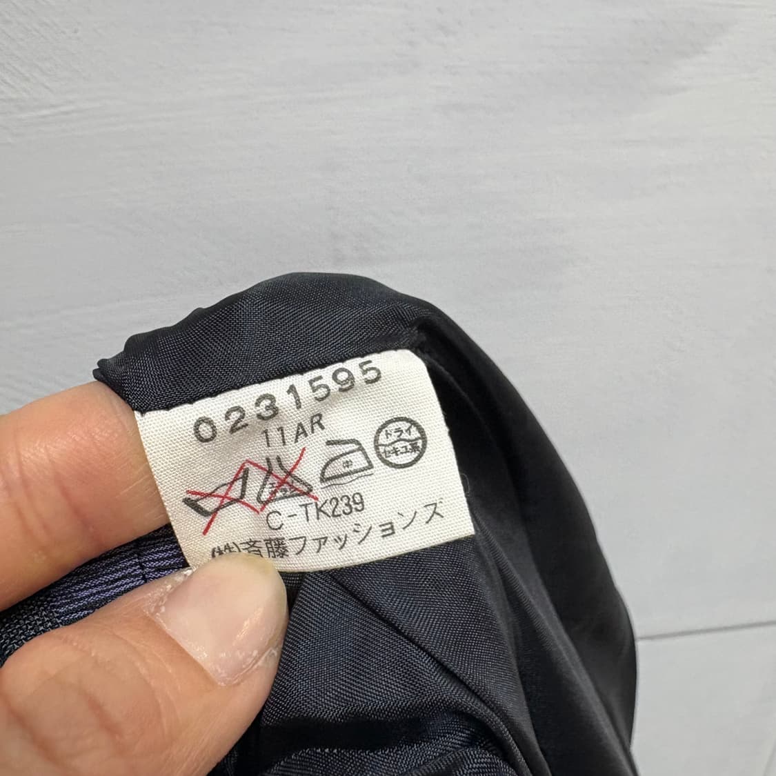 퍼플 체크 크리즈 롱 스커트 JPN 상품이미지4