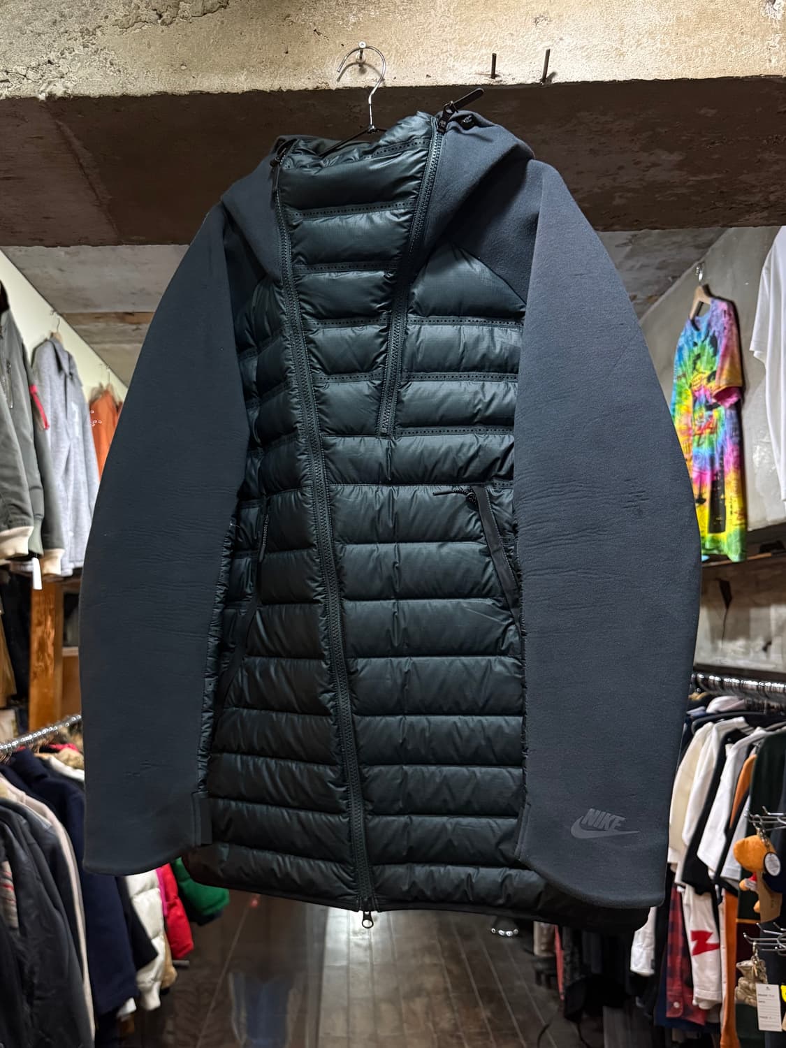 Nike 나이키 사선 테크팩 오리털 패딩 상품이미지1