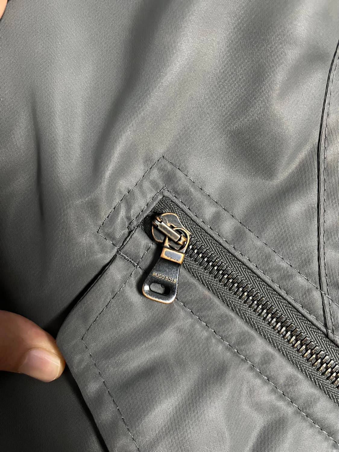 Hugoboss 휴고보스 아카이브 플라이트 마원 점퍼 XL 상품이미지4