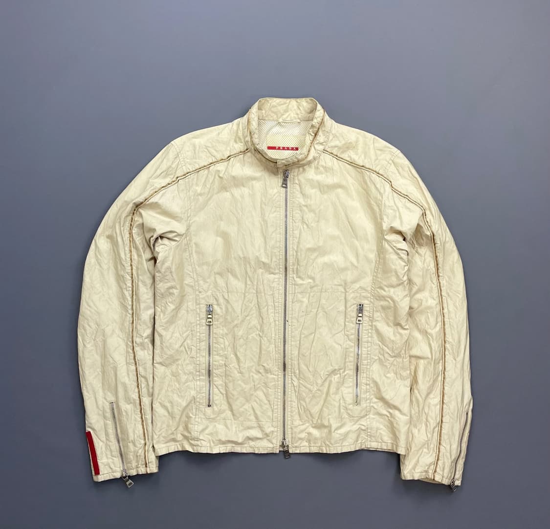 프라다 스포츠 나일론 바이커 재킷 (SGA705) 상품이미지4