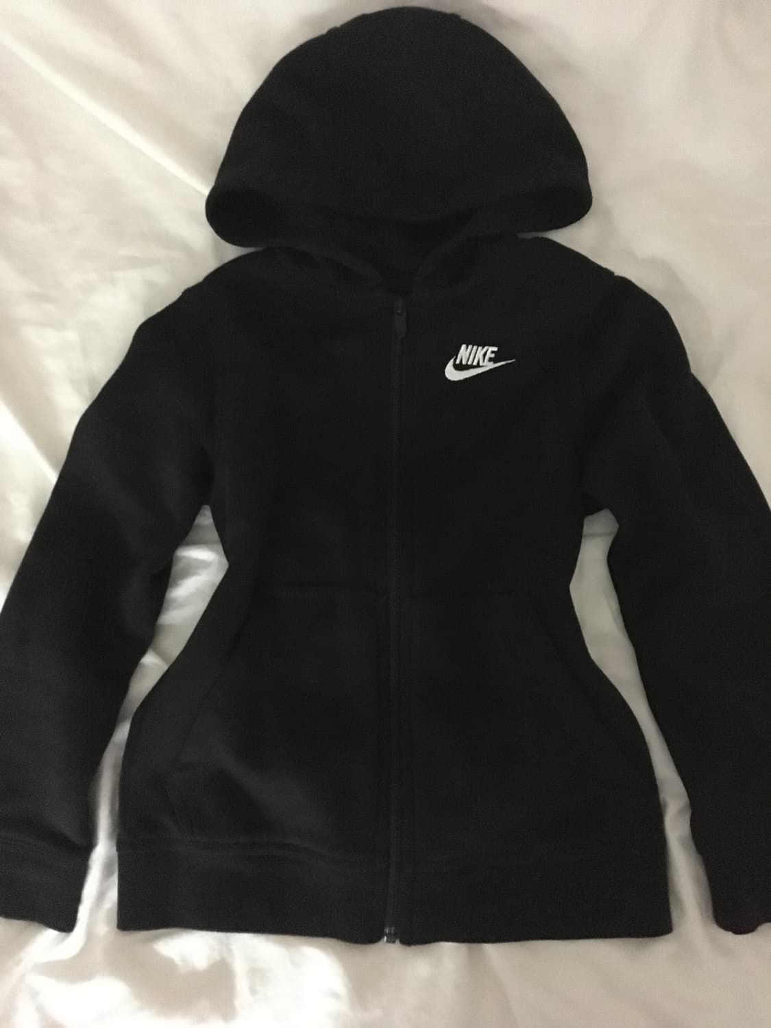 나이키 블랙 슬림핏 후드집업 상품이미지1